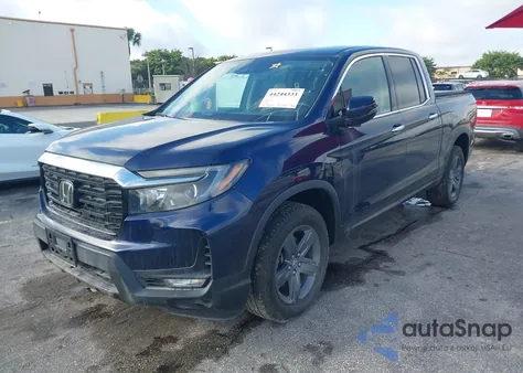 2022 Honda Ridgeline Rtl-E из США, поврежденный, VIN 5FPYK3F76NB009532